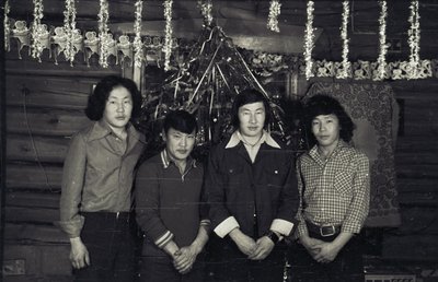 Христофоров П.Н. дьиэ кэргэнэ, Совхоз бастын улэhиттэрэ (11).jpg