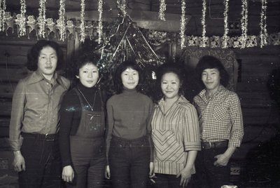 Христофоров П.Н. дьиэ кэргэнэ, Совхоз бастын улэhиттэрэ (14).jpg